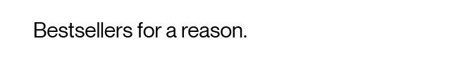 bestsellers for a reason 
